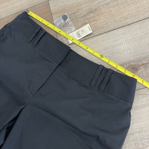 NWT Ann Taylor Loft Julie Black Flared Dress Pants Petite Size 12P Stretch - Picture 5 of 7